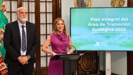 Momento de la presentación de las ayudas de financiación.