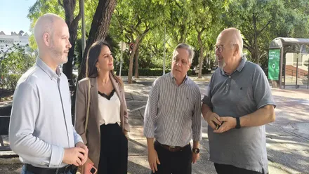 El PSOE carga contra Bruno García por el abandono del barrio de Loreto en Cádiz
