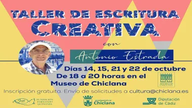 Literatura, teatro y creatividad se dan cita en el Museo de Chiclana con el taller de Antonio Estrada
