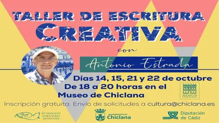 Literatura, teatro y creatividad se dan cita en el Museo de Chiclana con el taller de Antonio Estrada