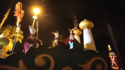 Carroza de Aladdin en Puerto Real.