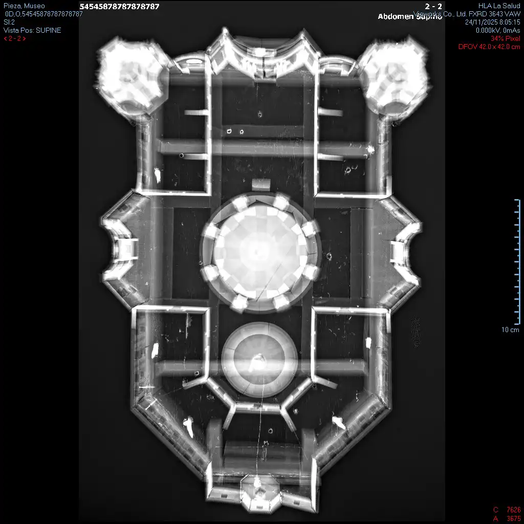 Radiografía de la Catedral de Cádiz.