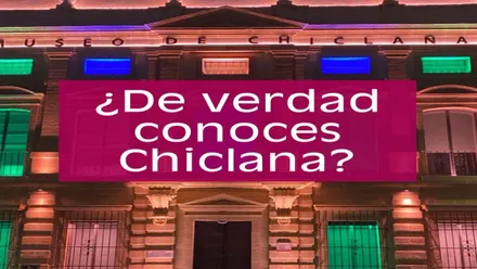 Puerta del Museo de Chiclana y sobreimpresionado el lema de la campaña ‘¿De verdad conoces Chiclana?’.