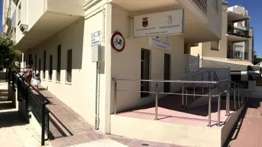 Fachada de la Delegación de Igualdad de Rota.