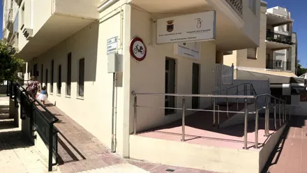 Fachada de la Delegación de Igualdad de Rota.