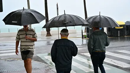 Tormentas y granizo ponen en aviso amarillo a toda la provincia de Cádiz este domingo