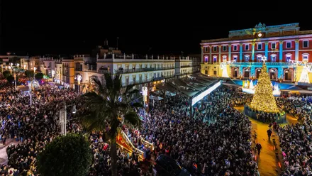 El Ayuntamiento de San Fernando de gala para celebrar la Navidad.