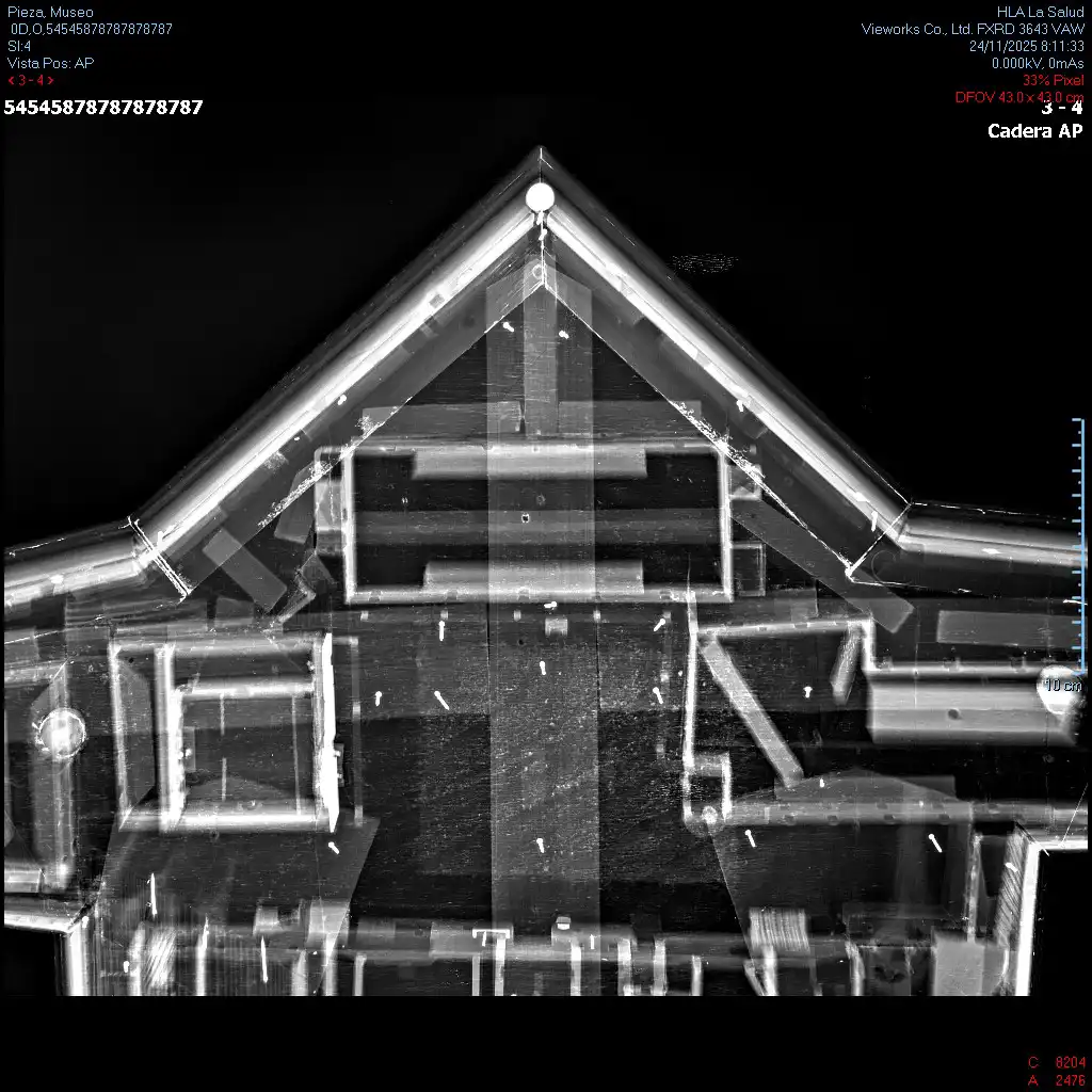 Radiografía del Castillo de Santa Catalina.