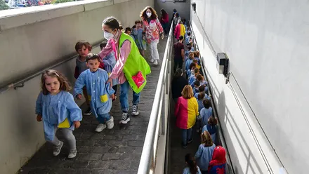 Imagen de un simulacro anterior realizado en Ca´diz en el Estadio Nuevo Mirandilla. Foto: Eulogio García,