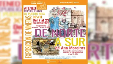 'De Norte a Sur', el cartel de la exposición Ana Moreiras llega a Puerto Real,
