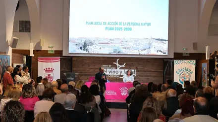 Acto en Chiclana del Plan Local de Acción de la Persona Mayor.