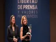 Almudena Ariza, ejemplo de periodismo libre, premio en San Fernando reivindicando la verdad frente a la desinformación