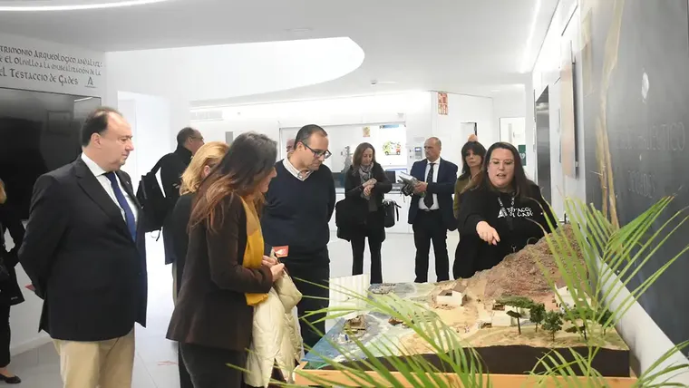 Un momento de la apertura del Testaccio de Gades. Foto: UCA