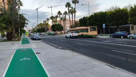 Cielos prácticamente despejados este miércoles 3 en Cádiz a la espera de nuevos frentes con lluvia. Foto: Eulogio García.