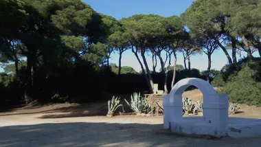 Vista de un paraje del Parque de Las Canteras.