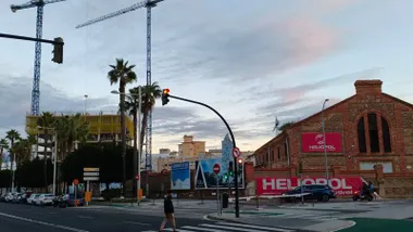 Cádiz ha amanecido con algunas nubes en el cielo antes de la llegada del frente. Foto: Eulogio García.