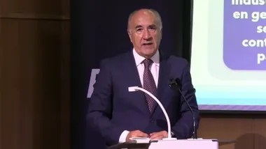 El alcalde de Algeciras, José Ignacio Landaluce, en un acto reciente. Foto: YouTube.