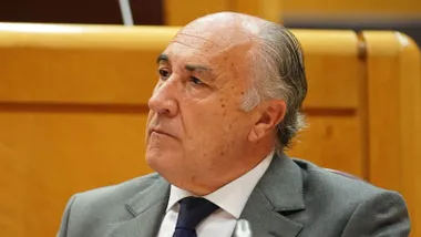 Rostro de José Ignacio Landaluce con chaqueta gris y corbata negra.