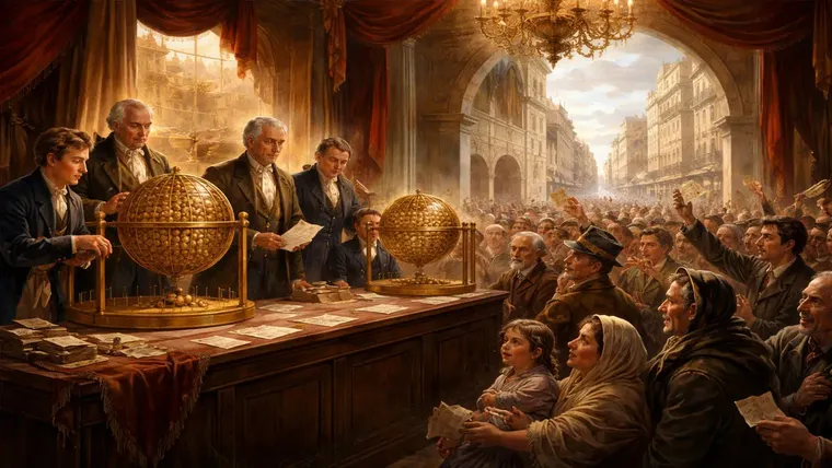 Sorteo de Navidad hace dos siglos.