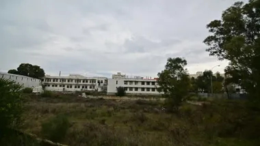 Estado en el que se encuentra el solar que ocupaba el antiguo Pabellón Portillo. Foto: Eulogio García.