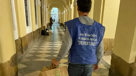 La Asociación Despertares en un reparto.