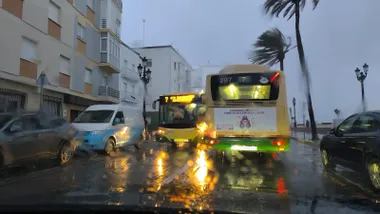 Las lluvias están siendo casi constantes en toda la provincia esta semana. Foto: José Luis Porquicho Prada