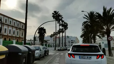 La llegada de la borrasca Francis se nota desde esta madrugada en Ca´diz, que está en aviso amarillo desde las 15:00 horas. Foto: José Luis Porquicho Prada.