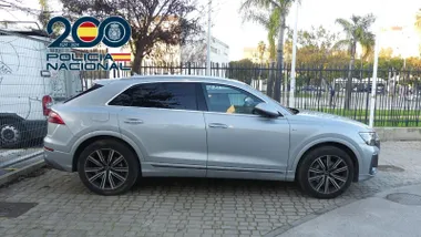 Coche investigado por la Policía Nacional de Jerez.