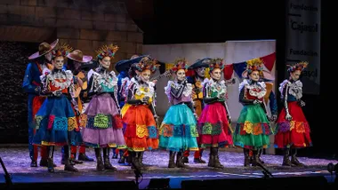 La actuación de 'El caminito de vuelta' en esta semifinal del COAC juvenil 2026. Foto: José María Reyna.