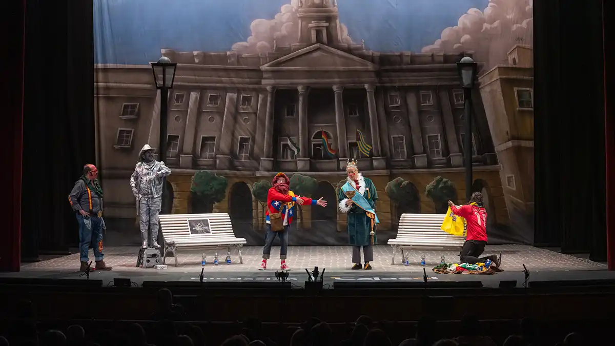 El cuarteto ha regresado al COAC este 2026 con 'El despertar de la fuerza, abre el ojete'. Foto: José María Reyna.