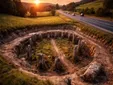 El círculo neolítico oculto bajo una carretera en Dorset que resulta más antiguo que Stonehenge
