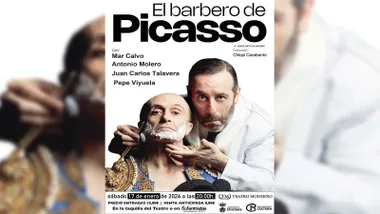 Cartel de la obra de teatro con Pepe Viyuela y Antonio Molero.