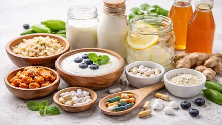 Productos probióticos del mercado.