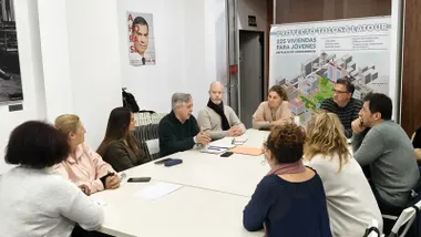 Reunión del PSOE con el Comité de Ayuda a Domicilio.