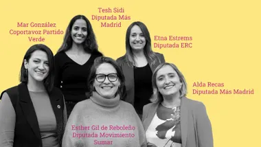 Cartel de la tertulia feminista que se celebra este viernes.