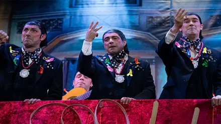 La chirigota 'Ssshhhh!!' fue en cabeza en todas fases del COAC 2026