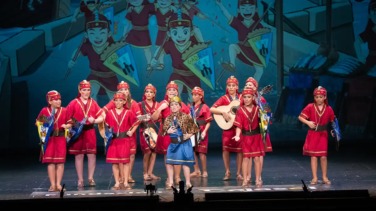 Calidad y ambiente en la quinta semifinal del COAC infantil