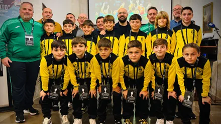 Germán Boardo con la selección de El Puerto.