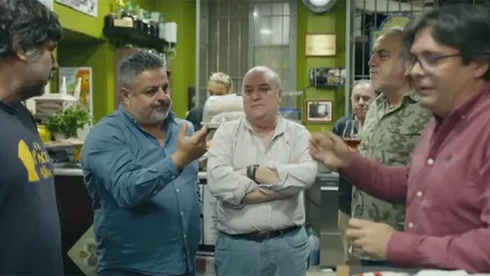 Momento de la charla de Jalis de la Serna con Pepe Baena, Selu García Cossío, Pelayo García de la Borboya o Cecilio Chaves. Foto: AtreMedia.