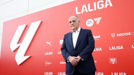 Javier Tebas, presidente de LaLiga.