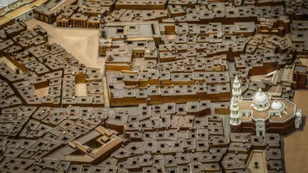 Imagen de la maqueta de Cádiz.