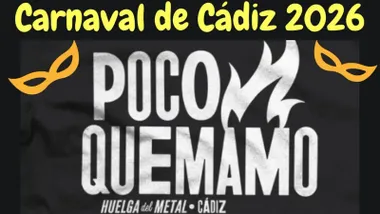 Cartel de la campaña 'Poco Quemamo'.