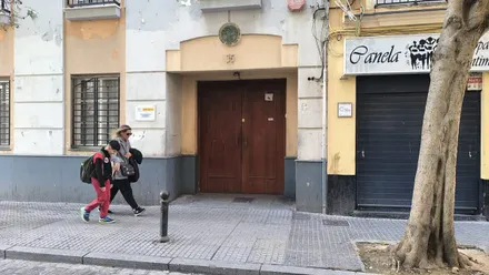 Sede UDP en La Viña, cerrada. Foto: José Luis Porquicho Prada.