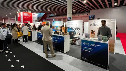 Imagen del stand de Zona Franca en Alimentaria 2026.