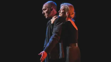 Ana Duato y Darío Grandinetti en un momento de su interpretación.