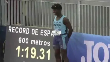 El atleta Elie Grzib de Medina Sidonia.