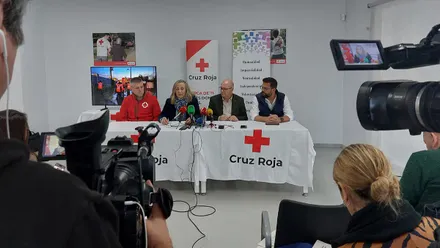 Cruz Roja ha hecho balance de sus actuaciones en las borrascas en Andalucía.