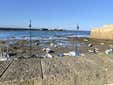 Descubren en La Caleta restos de ánforas de un posible naufragio romano del siglo I frente a Cádiz