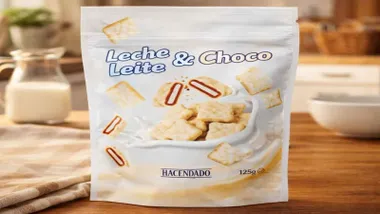 Bolsa de galletas de "Choco Leite".