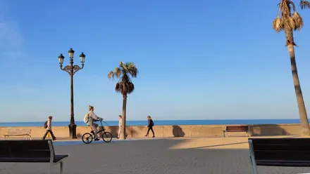 Día soleado y algo más fresco este Domingo de Ramos en Cádiz. Foto: José Luis Porquicho Prada.